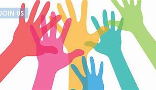 Colourful hands illustration representing community and inclusion at The Rural Enterprise Academy